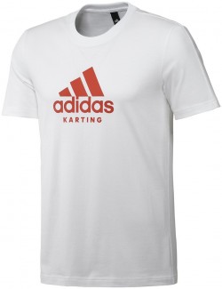 Adidas tee-shirt karting red