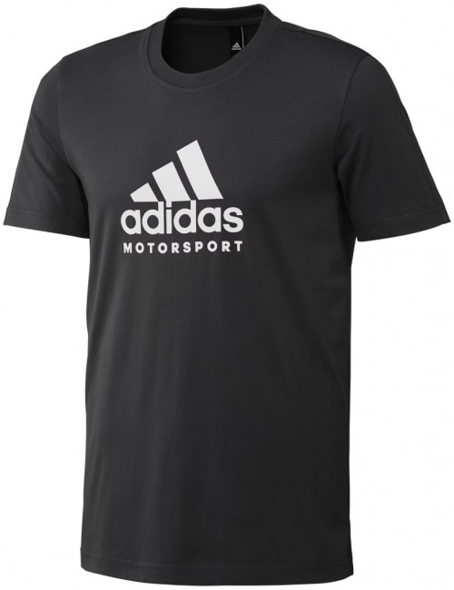 Adidas Motorsport T-Shirt weiß / schwarz