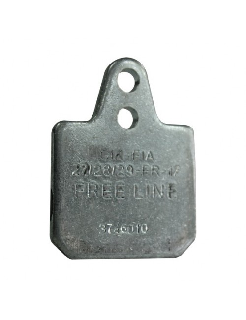 gray brake pads Birel Ricciardo 40x38 HF