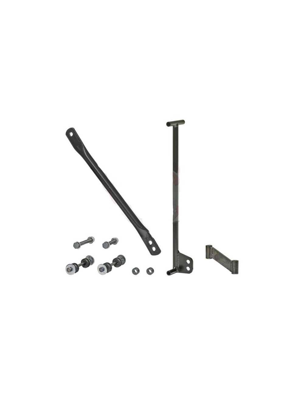 Kit de soporte radiador 410mmx186mm IAME X30 - S125- MAGICKART
