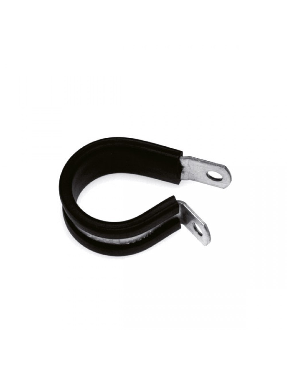 Collier de fixation caoutchouc 15x6mm