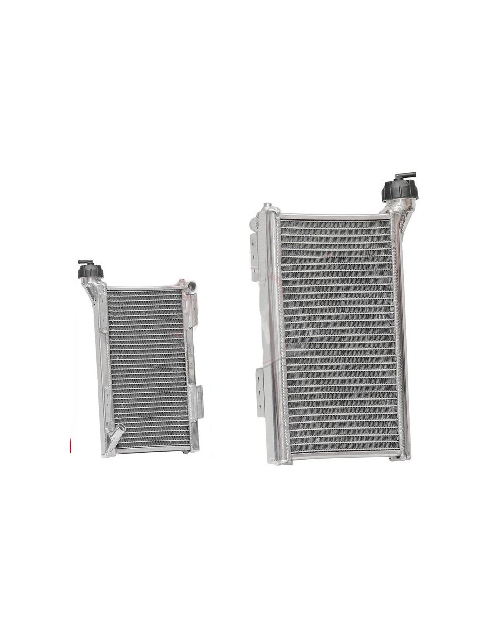 ROUNDED ALU RADIATOR IR008 200x340x40mm