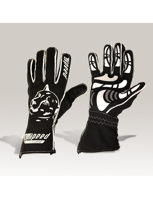 Speed gloves  Melbourne G-2 black-white