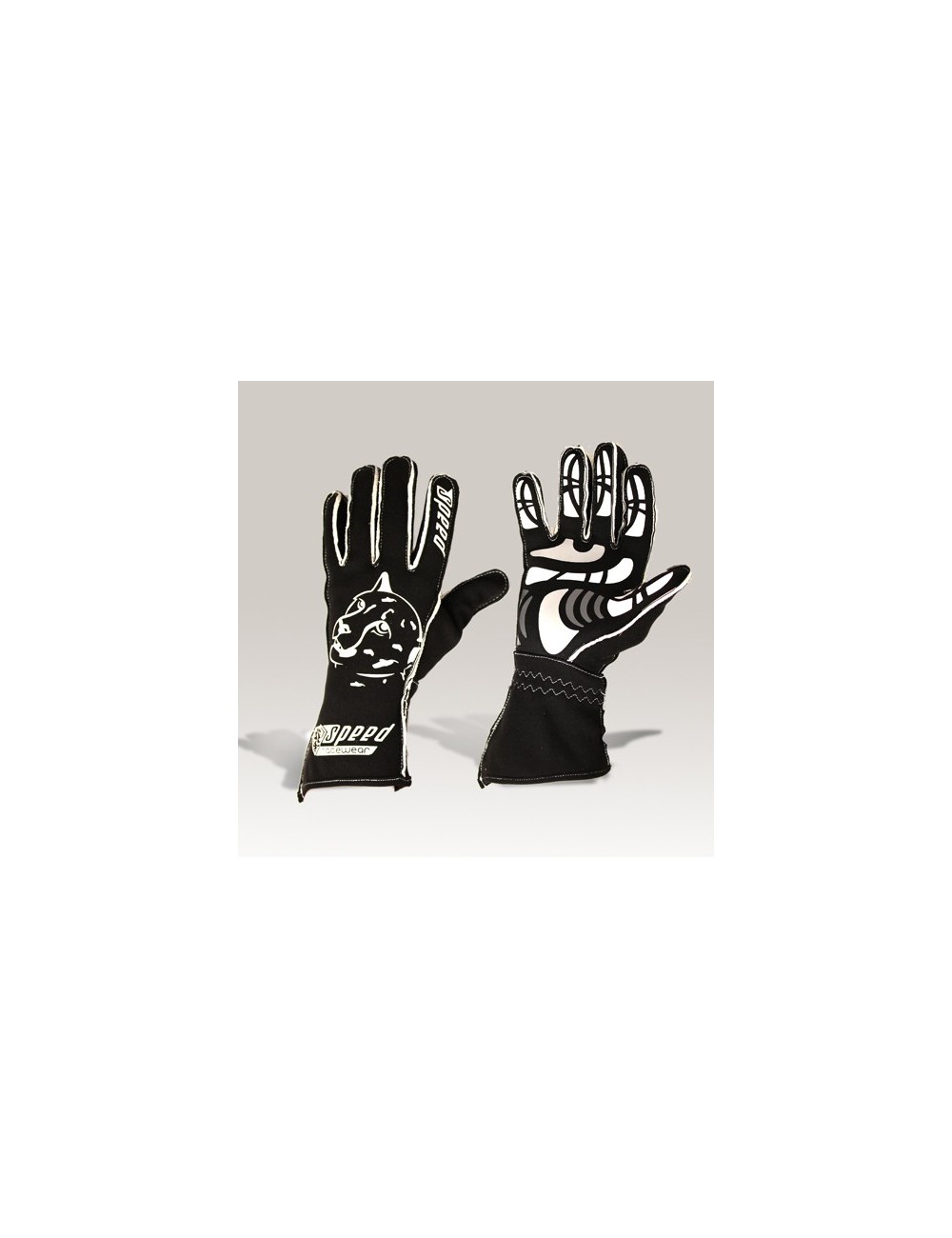 Speed gloves  Melbourne G-2 black-white