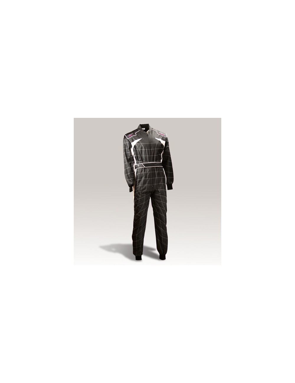 SPEED RACEWARE Cordura Atlanta CS-2 Anzug schwarz / weiß