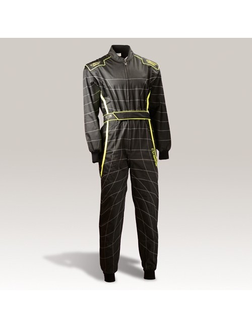 Speed Atlanta CS-2 Cordura Suit Black/Neon-Yellow