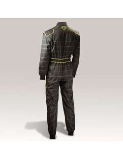 Speed Atlanta CS-2 Cordura Suit Preto/Amarelo Neon