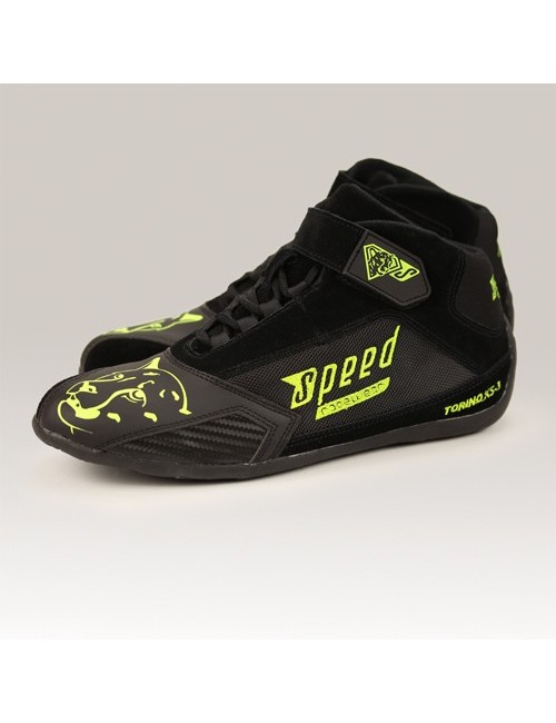 Speed shoes Torino KS-3  black/neon-yellow