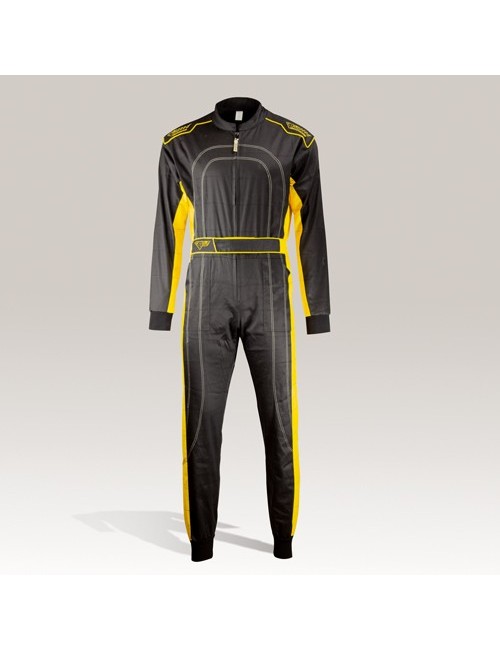 Speed combinaison pilote Denver HS-2 noir-jaune
