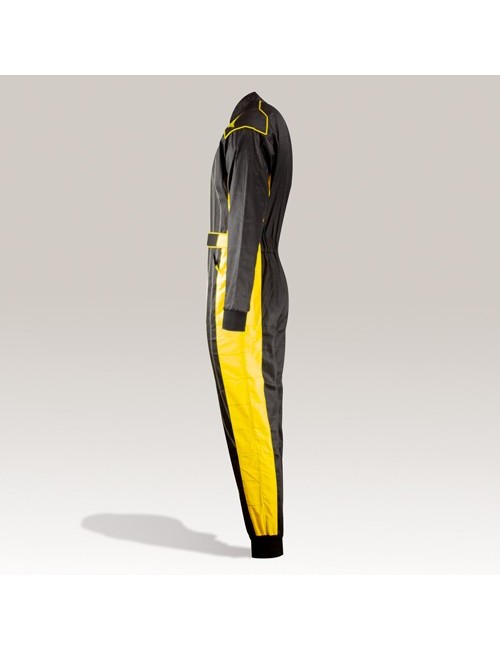 Speed combinaison pilote Denver HS-2 noir-jaune