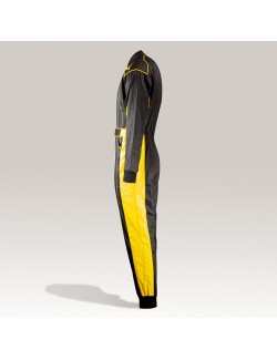 Speed combinaison pilote Denver HS-2 noir-jaune