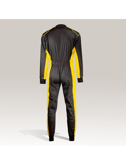 Speed combinaison pilote Denver HS-2 noir-jaune