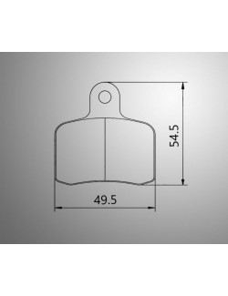 Almohadillas Goldspeed para Kart OTK BSD