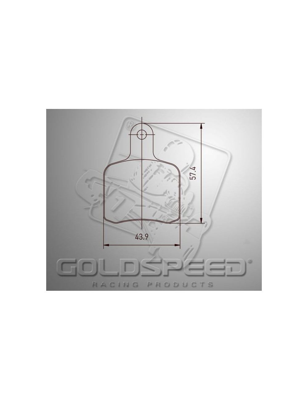 Pastiglie Goldspeed per OTK BS5 - SA2