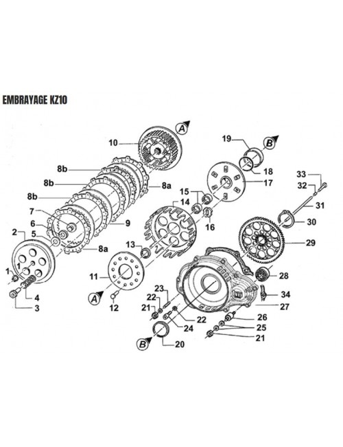 (6) Tm Clutch Radial Cage
