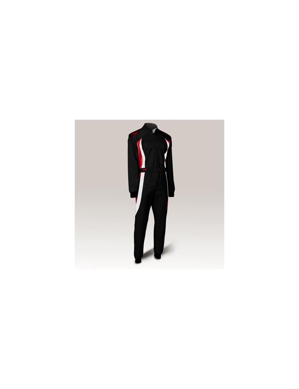 Combinaison Speed Racing Barcelona RS-3  CIK noir,rouge,blanc