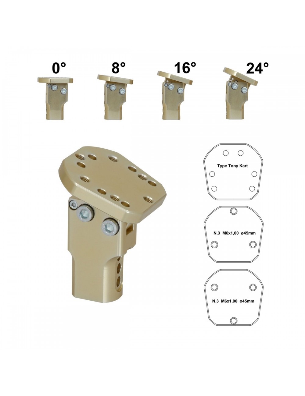 Adjustable steering wheel hub