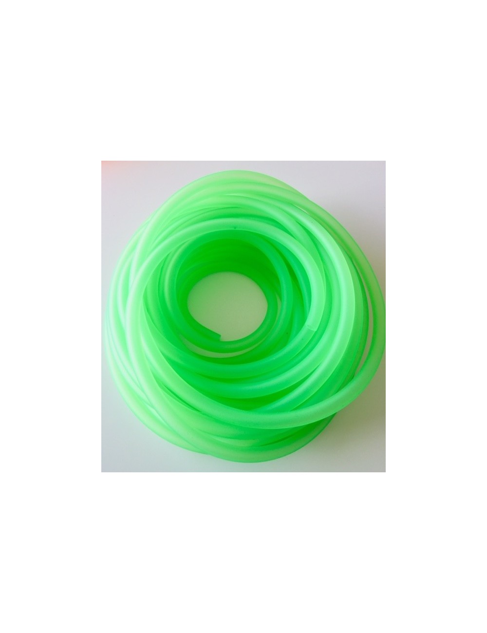 neon green gasoline hose