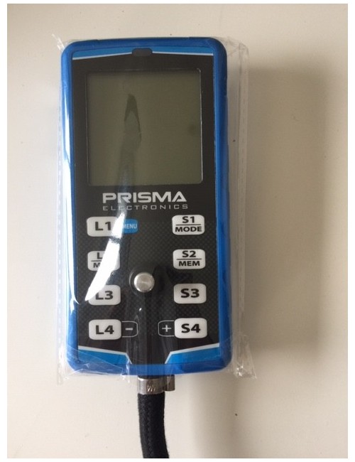 Manómetro  Prisma digital de neumáticos con pirómetro y cronómetro