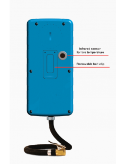 Manómetro  Prisma digital de neumáticos con pirómetro y cronómetro