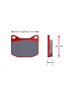 brake pads (2 units), for K-KART, MARANELLO, MS