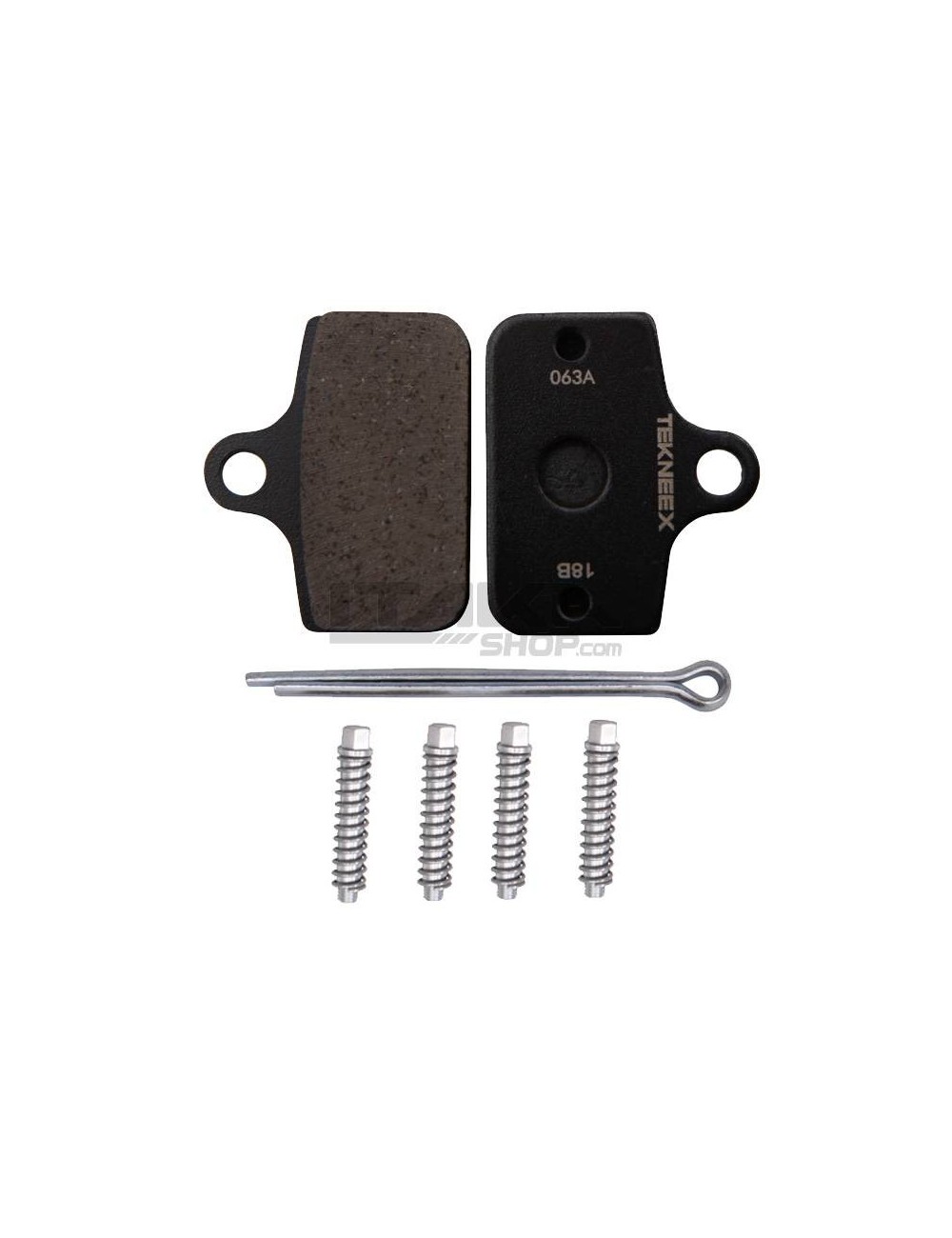 PLAQUETTES ARRIERE ETRIER TEKNEEX 2 PISTONS D24
