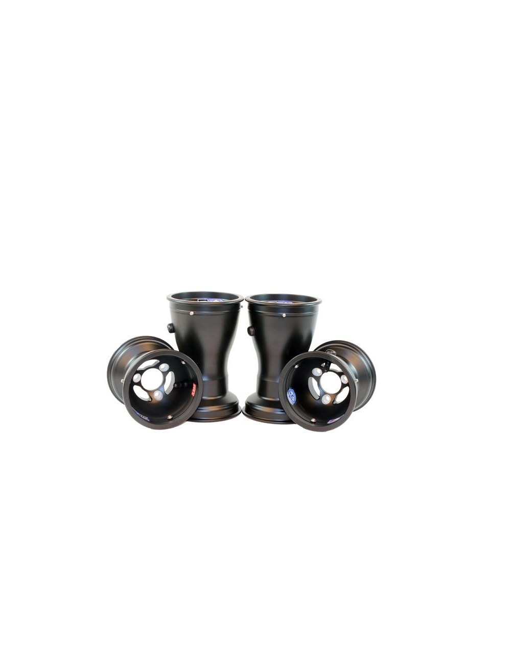 DOUGLAS Set 4 jantes 125cc magnésium 130/210
