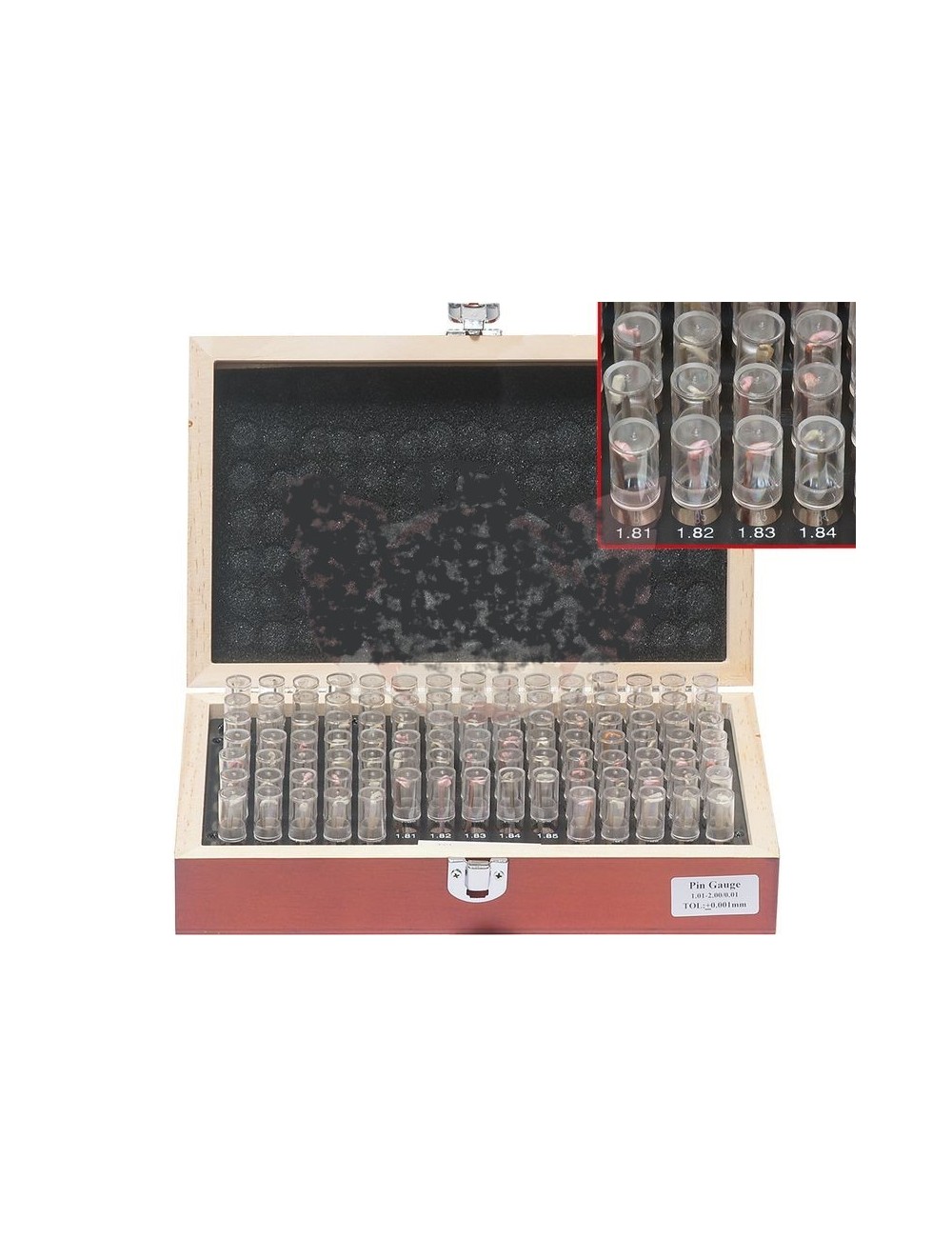 set di perni per ugelli da 1,01 a 2,00 mm