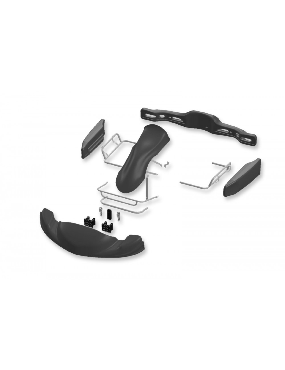 kit complet Parolin  MINI DYNAMICA + AVANT FIXATION CIK - NOIR kit complet Parolin  MINI DYNAMICA + AVANT FIXATION CIK - NOIR