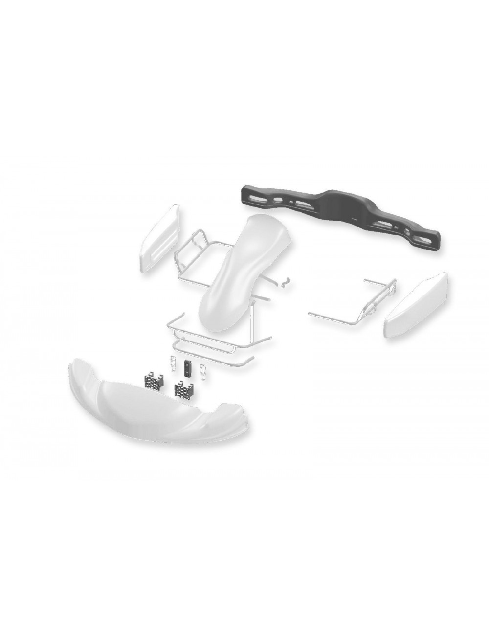 kit complet Parolin MINI DYNAMICA + AVANT FIXATION CIK - NOIR kit complet Parolin MINI DYNAMICA + AVANT FIXATION CIK - NOIR