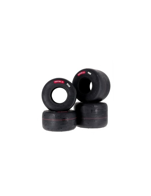 KOMET K2H kart tires (red)