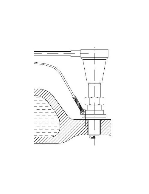 Temp Bougies Kart  Capteur température bougie 10 mm thermocouple