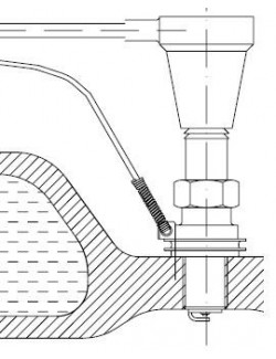 Temp Bougies Kart  Capteur température bougie 10 mm thermocouple