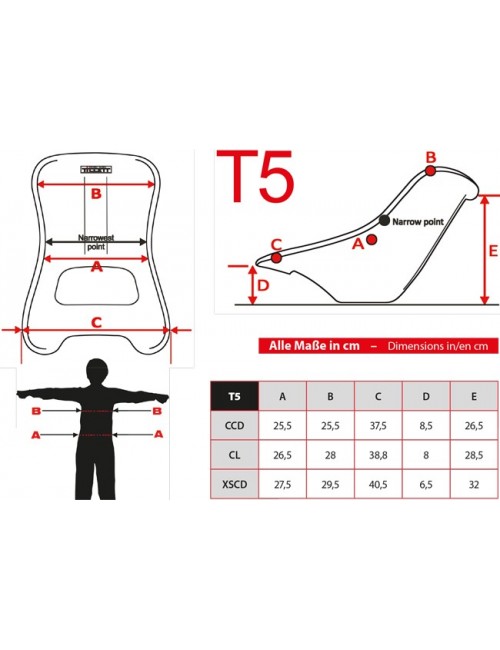 Siège TILLETT T5VTI extra-flexible
