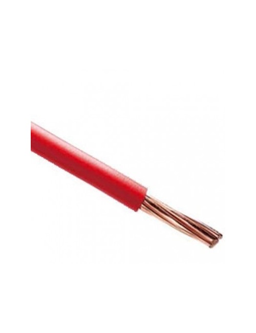 Fil électrique 1.5 qmm rouge