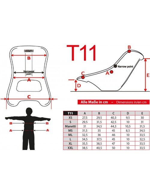 TILLETT T11 Sitz