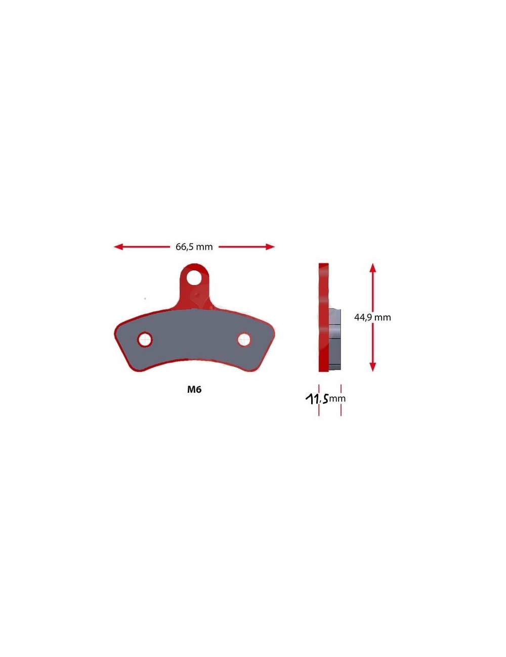 Jeu plaquettes SINTER SWISS HUTLESS