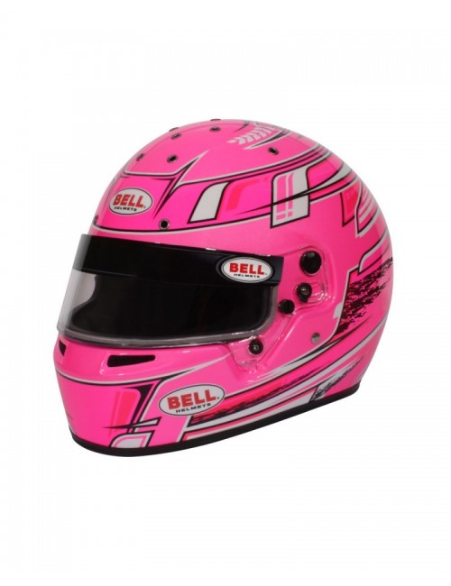 Casque karting Bell KC7-CMR CHAMPION PINK