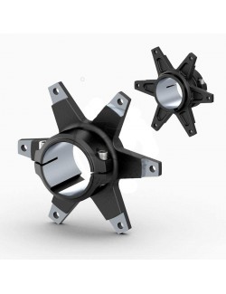 crown-Etoile-Star-Aluminum-Black-axis-50mm-Karting -Magickart