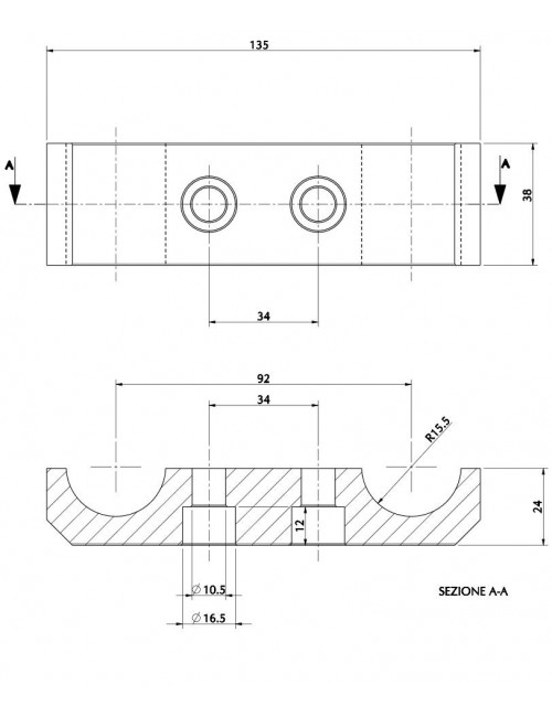 Platinum flange 2 compatible screws OTK -Magickart