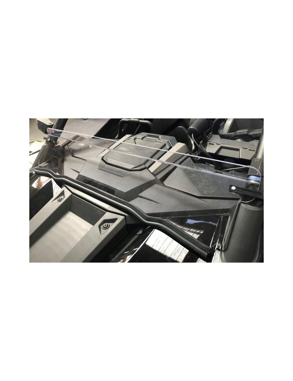 DEMI PARE BRISE POLYCARBONATE ANTI ABRASION - POLARIS RZR 1000 PRO XP