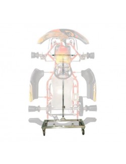 Porta del carrello verticale Kart con rotelle-Magickart