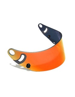 Visière écran Arai GP6/SK6 Iridium mulitcouches rouge/orange 