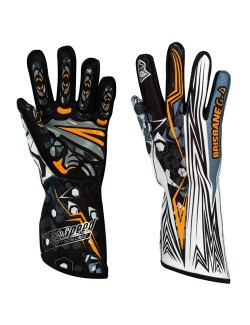 Speed gants  BRISBANE G-4 noir,blanc,neon jaune