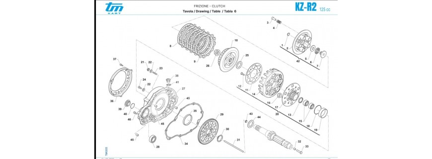 CLUTCH TM KZ-R2