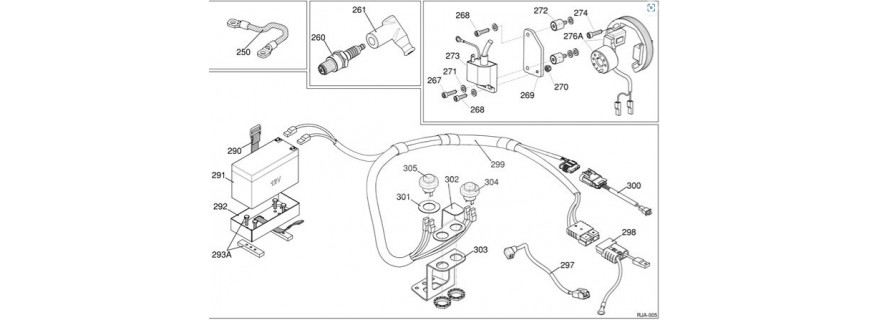 IAME KA100 electronic ignition