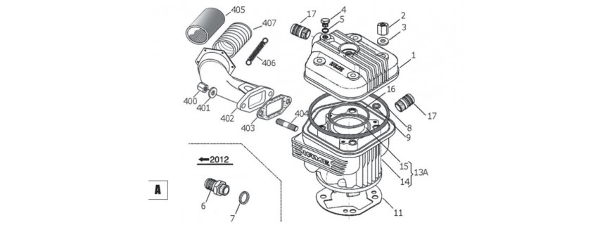 Cilindro Iame X30