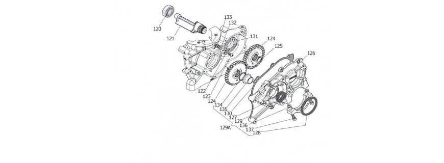 X30 IAME Balance Shaft