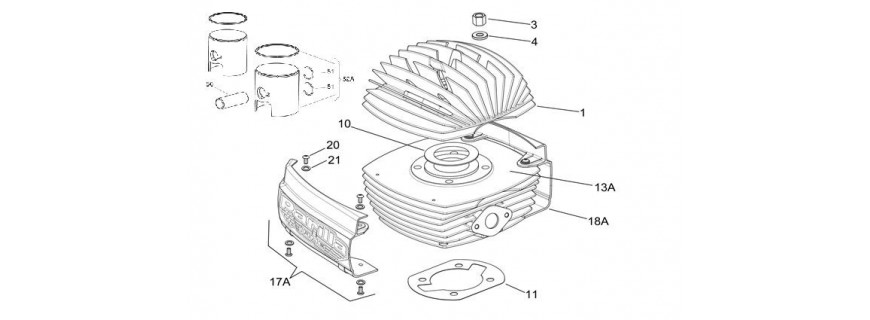 Cylinder head and cylinder