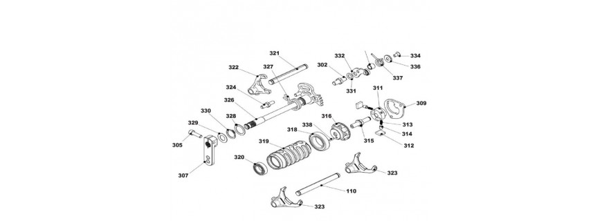 Selettore IAME Screamer 3 KZ